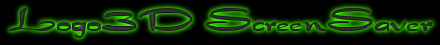 vvhome ロゴ３Ｄ スクリーンセーバー Logo 3D ScreenSaver vfsaver
